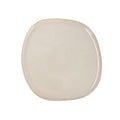 Flacher Teller Bidasoa Ikonic Weiß aus Keramik 26,5 x 25,7 x 1,5 cm (4 Stück) (Pack 4x)