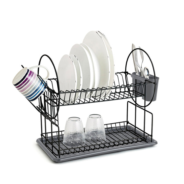 Abtropfer Quid Grau Metall (52 x 23 x 36 cm)