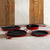 Grill Bidasoa Gusseisen Rot (25 cm)