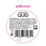 Salzstreuer mit Deckel Quid Tu Y Yo Dreieck aus Keramik Grau 12 x 12 cm