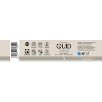 Thermosflasche Quid Cocco Schwarz Tropf Metall 1 L