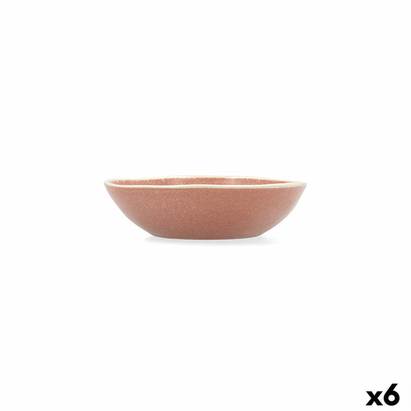 Schüssel für Vorspeisen Bidasoa Gio Braun aus Keramik 15 x 4 cm (6 Stück)