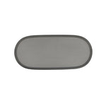 Tablett für Snacks Bidasoa Gio Grau Kunststoff 28 x 12 cm (12 Stück)