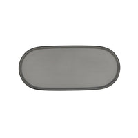 Tablett für Snacks Bidasoa Gio Grau Kunststoff 28 x 12 cm (12 Stück)