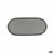 Tablett für Snacks Bidasoa Gio Grau Kunststoff 28 x 12 cm (12 Stück)