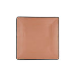Flacher Teller Bidasoa Gio Braun Kunststoff 21,5 x 21,5 cm (12 Stück)