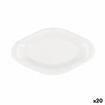 Tablett für Snacks Quid Select Weiß Kunststoff 17 x 9,5 x 2 cm (20 Stück)