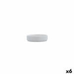 Satz für Appetithäppchen Ariane Artisan Weiß aus Keramik 12 cm (6 Stück)