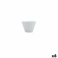 Satz für Appetithäppchen Ariane Artisan Weiß aus Keramik 11 cm (6 Stück)