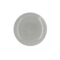 Flacher Teller Ariane Porous grün aus Keramik Ø 27 cm (6 Stück)