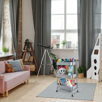 Gemüsewagen Quid Casio Grau Metall 45 x 30,6 x 77,5 cm