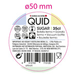 Thermosflasche Quid Sugar Gelb Metall 350 ml