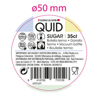 Thermosflasche Quid Sugar Gelb Metall 350 ml