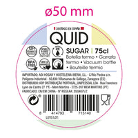 Thermosflasche Quid Sugar Blau Metall 750 ml