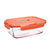 Lunchbox hermetisch Luminarc Pure Box Holy zweifarbig Glas 1,22 L (6 Stück)