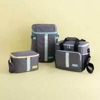 Kühltasche Quid Sugar Grau 30 x 22 x 40 cm Rucksack Thermal 20 L