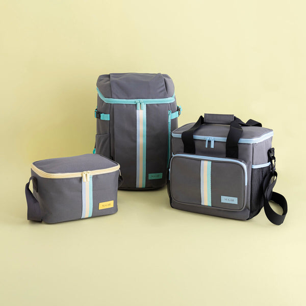Kühltasche Quid Sugar Grau 30 x 22 x 40 cm Rucksack Thermal 20 L