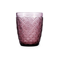 Trinkglas Bidasoa Rose Moon Rosa Glas 290 ml (6 Stück)