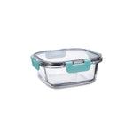 Lunchbox hermetisch Quid Purity karriert 800 ml Durchsichtig Glas (6 Stück)