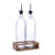 Öl- und Essig-Set Quid Naturalia Durchsichtig Glas 550 ml