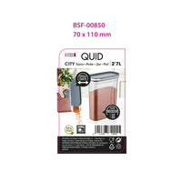 Lebensmittelbehälter Quid City Grau 2,7 L