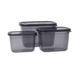 Lunchbox-Set Quid City Grau Kunststoff rechteckig 3 Stücke