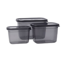 Lunchbox-Set Quid City Grau Kunststoff rechteckig 3 Stücke