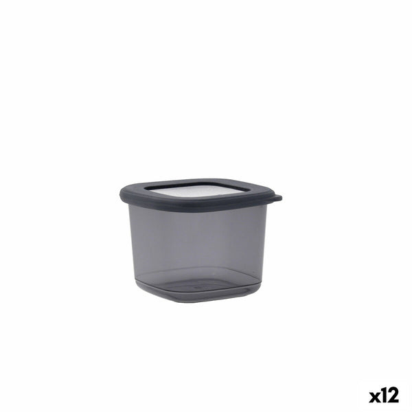 Lebensmittelbehälter Quid City Grau 550 ml mit Deckel (12 Stück)
