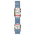 Pfanne Pyrex Sand Geschmiedetes Aluminium Blau 24 cm