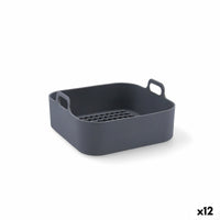 Fritteuse Korb Quid Naturalia Silikon 19 x 9 cm (12 Stück)