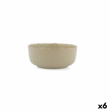 Schüssel für Vorspeisen Quid Duna grün aus Keramik 15 x 15 cm (6 Stück)