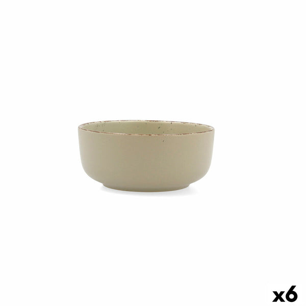 Schüssel für Vorspeisen Quid Duna grün aus Keramik 15 x 15 cm (6 Stück)
