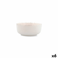 Schüssel für Vorspeisen Quid Duna Beige aus Keramik 15 x 15 cm (6 Stück)
