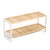 Schuhschrank Vinthera Moa natürlich Bambus 69 x 24,5 x 31 cm