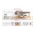Schuhschrank Vinthera Moa Grau Holz 69 x 24,5 x 31 cm