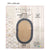 Teppich Vinthera Moa Jute Oval 120 x 80 cm