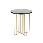 Beistelltisch Vinthera Moa Gold Metall 44 x 47,8 cm