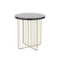 Beistelltisch Vinthera Moa Gold Metall 44 x 47,8 cm