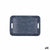 Frühstückstablett Quid Habitat Blau Kunststoff 33 x 23 x 4 cm Mit Griffen Denim (12 Stück)