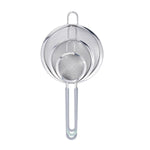 Sieb-Set Quid Ozon Metall 16 cm 12 cm 8 cm 3 Stück