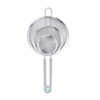 Sieb-Set Quid Ozon Metall 16 cm 12 cm 8 cm 3 Stück