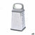 Mehrzweckreibe Quid Ozon Grau Metall 22 x 10 x 10 cm (12 Stück)