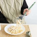Spaghettilöffel Quid Ozon grün Kunststoff 32 cm (12 Stück)
