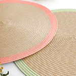 Platzset Quid Kaleido Rosa Kunststoff 38 cm (12 Stück)