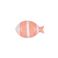 Schüssel Quid Kaleido Koralle aus Keramik Fisch 14 x 9 x 3 cm (4 Stück)