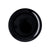 Flacher Teller Quid Select Basic Schwarz Melamine Ø 25 cm (24 Stück)
