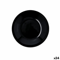 Suppenteller Quid Select Basic Schwarz Melamine 23 cm (24 Stück)