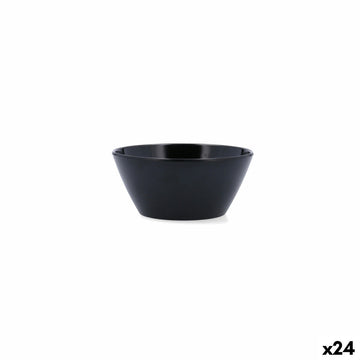 Schüssel für Vorspeisen Quid Select Basic Schwarz Melamine 15 cm (24 Stück)