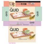 Servier-Set Quid Kaleido Bunt Holz 31 x 17 x 6 cm 4 Stücke