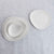 Flacher Teller Bidasoa Fosil Weiß aus Keramik Oval 28 x 24,8 x 2,5 cm (6 Stück)